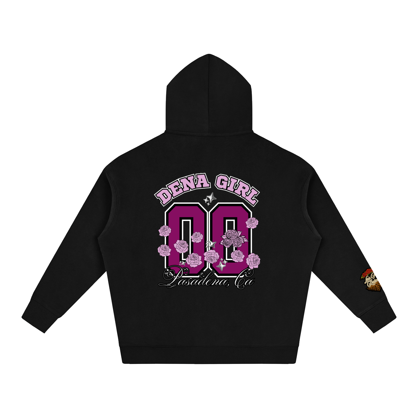 BLACK 00’s DENA GIRL HOODIE
