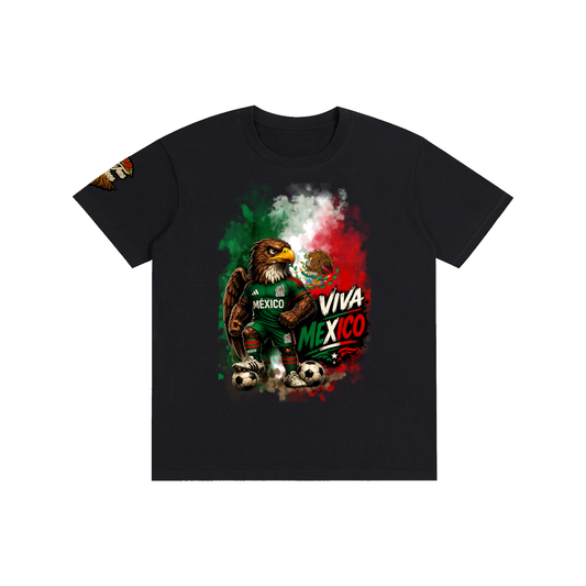 BLACK VIVA MEXICO TEES