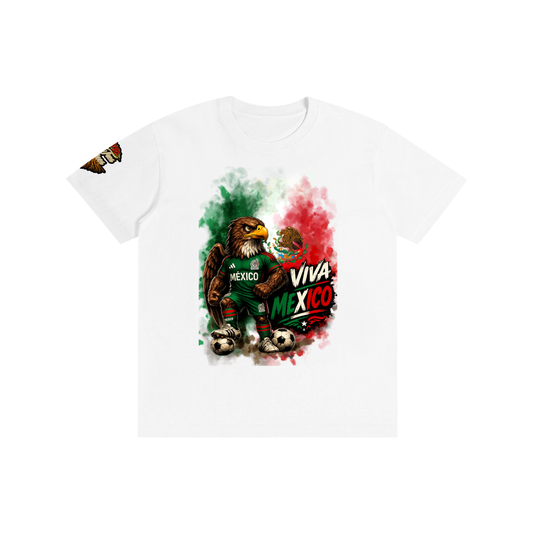 WHITE VIVA MEXICO TEES