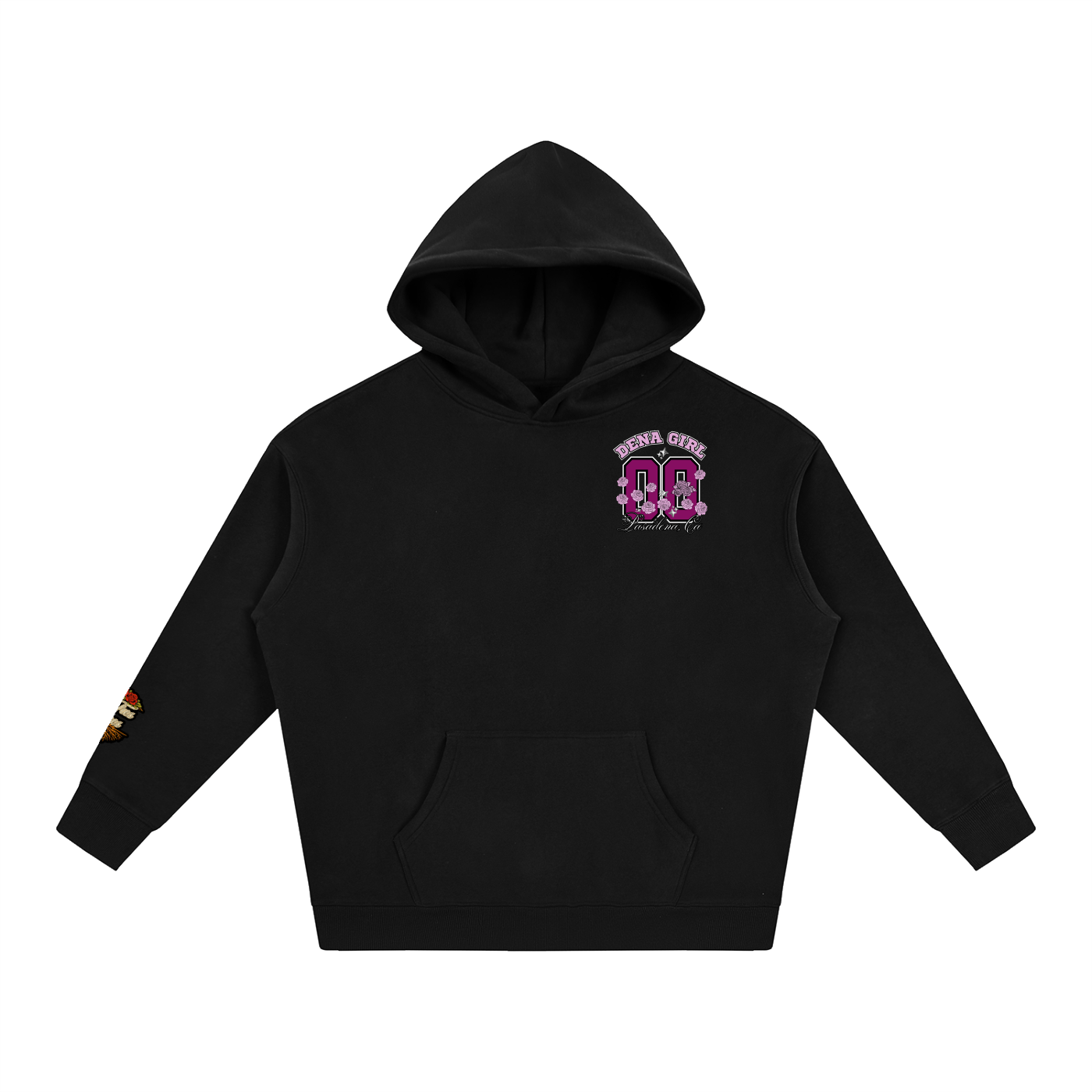 BLACK 00’s DENA GIRL HOODIE
